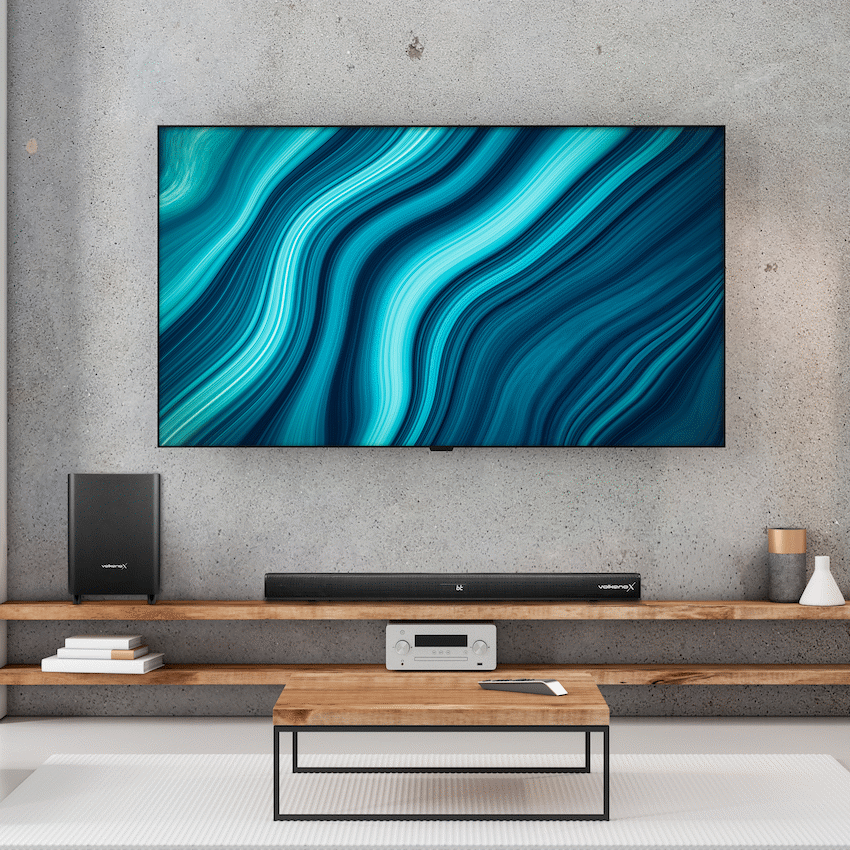 VolkanoX Supersonic 2 Series 2.1 200w Soundbar System with Wireless Subwoofer - Black - Image 9