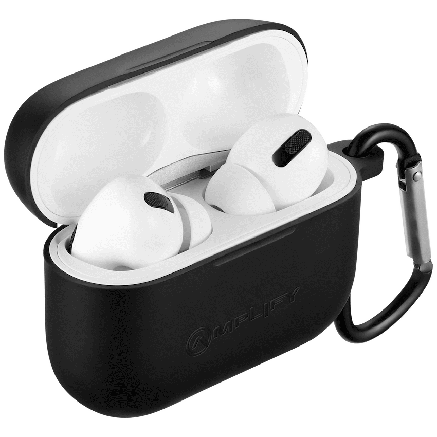 Amplify Note X Series TWS Earphones - White Case + Black Cover - Image 18
