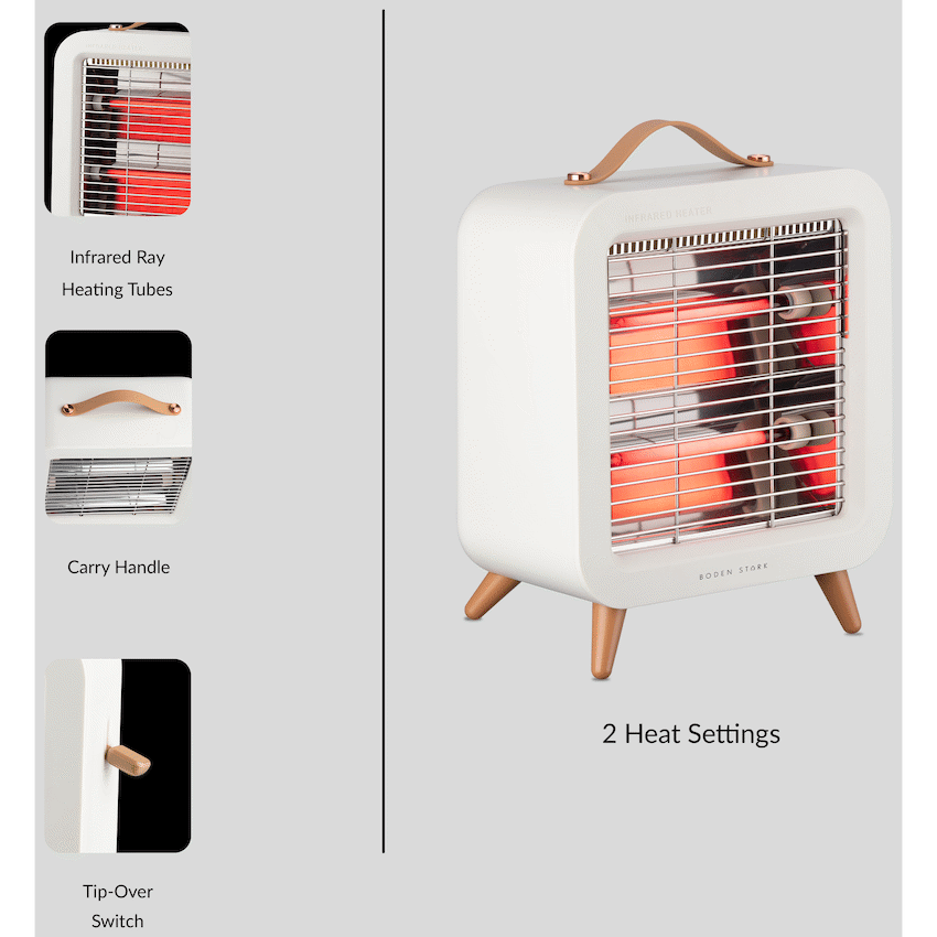 Boden Stark Infrared Bar Heater - Image 6