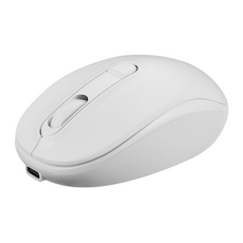 VolkanoX Garnet Bluetooth Wireless Keyboard and Mouse Combo - White - Image 11