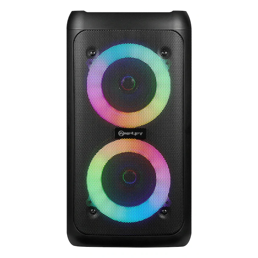 Amplify Mini Megavibe Series Dual 3" Party Speaker - Black - Image 8