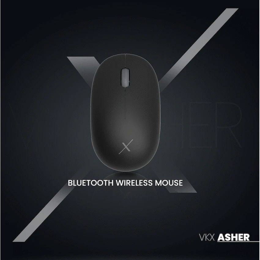VolkanoX Asher Bluetooth Wireless Mouse - Graphite - Image 2