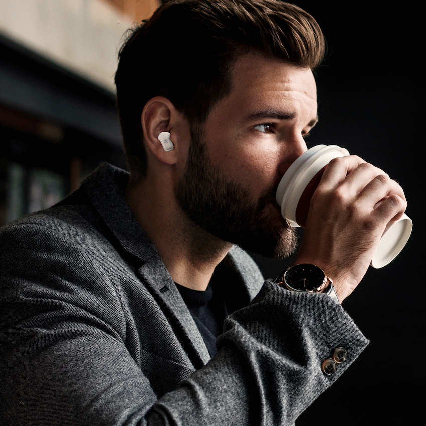 Volkano Sugar-Cube Active Noise-Cancelling True Wireless Earphones - Nude - Image 19