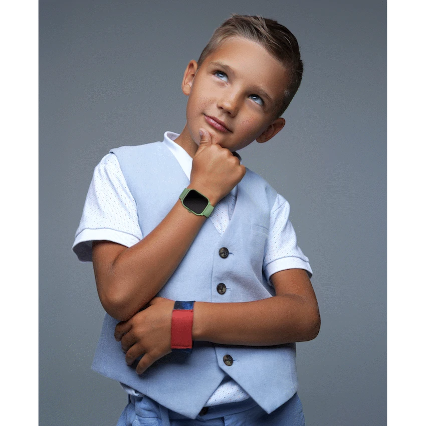 Volkano Vivo Series Kids Smart Watch - Sage Green - Image 10