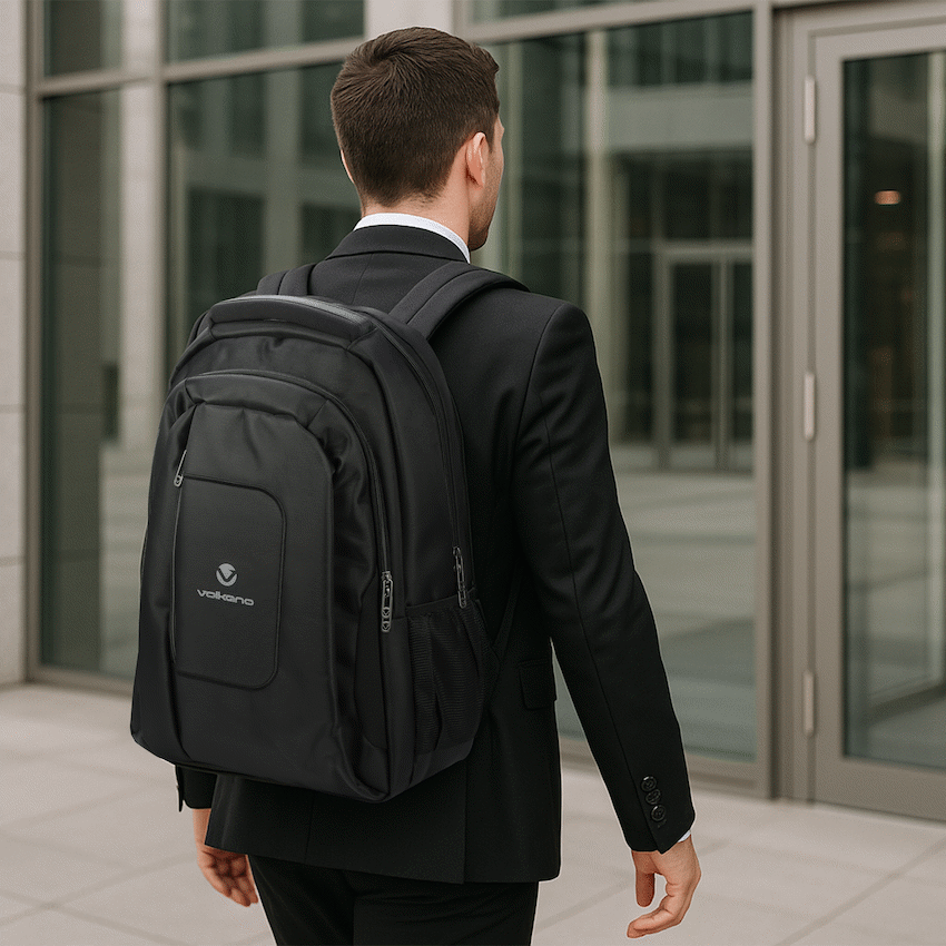 Volkano Bolt series backpack Black - Image 12