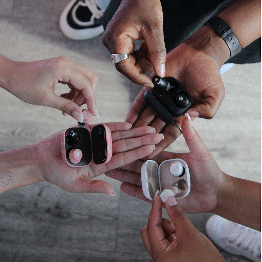 Volkano Taurus Series 2.0 True Wireless Earphones - White - Image 15