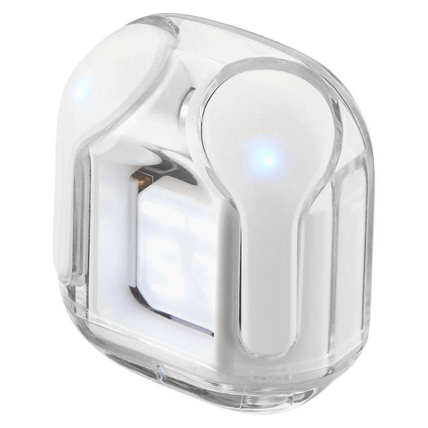 Volkano Crystalline Series TWS Earphone - White - Hardbox - Image 13