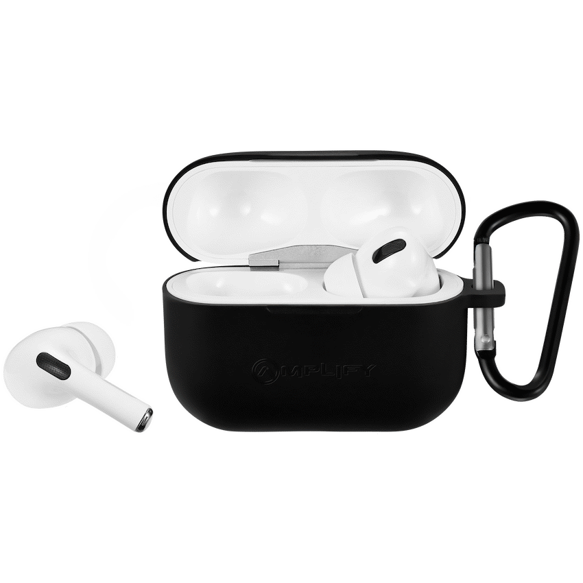 Amplify Note X Series TWS Earphones - White Case + Black Cover - Image 4