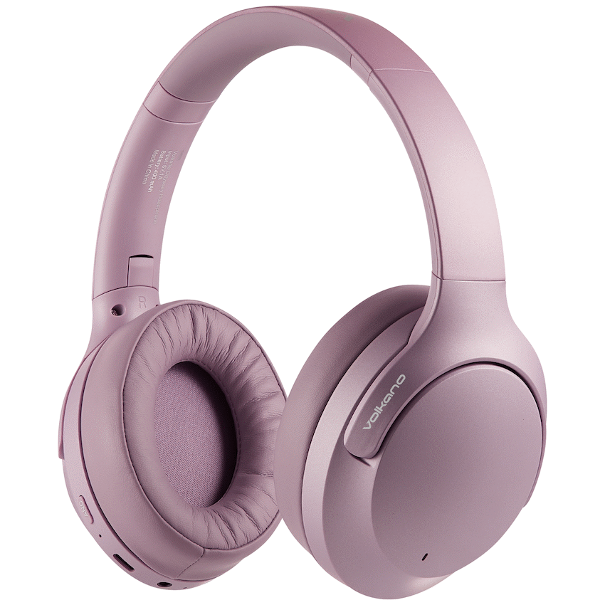 Volkano Odyssey ANC Bluetooth Wireless Headphone - Rose Gold - Image 16