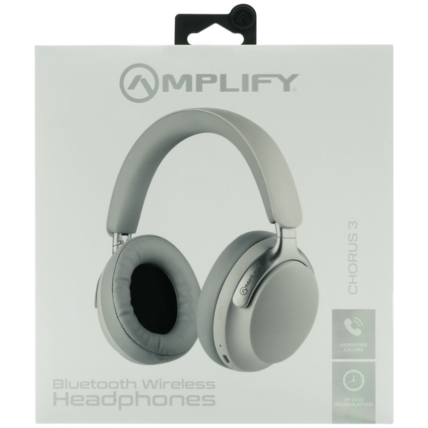 Amplify Chorus 3 Bluetooth Wireless Headphones - Nude - Image 3