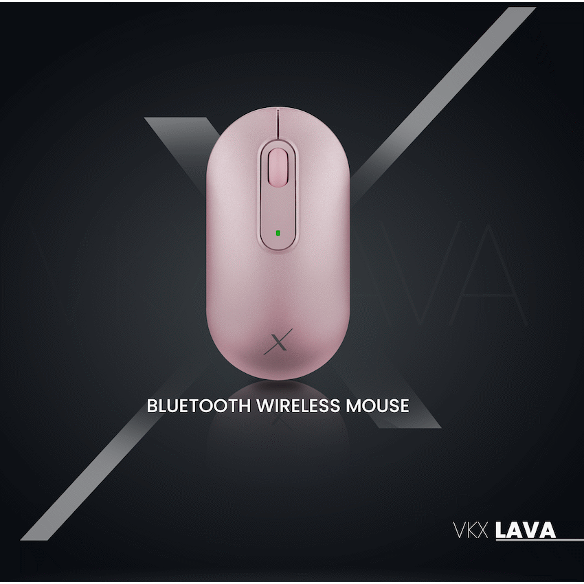 VolkanoX Lava Bluetooth Wireless Mouse - Rose - Image 10