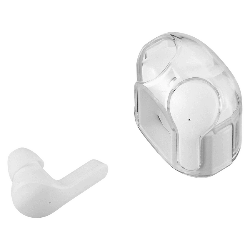 Volkano Crystalline Series TWS Earphone - White - Hardbox - Image 15
