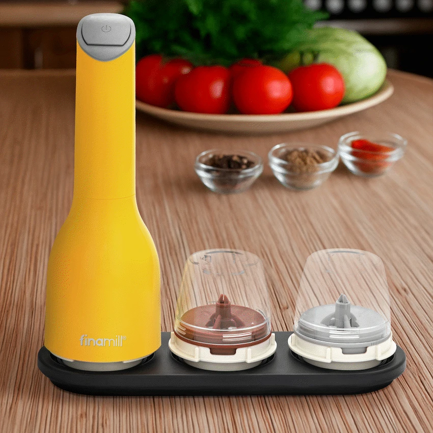 FinaMill Battery-Operated Grinder - Canary - Image 5