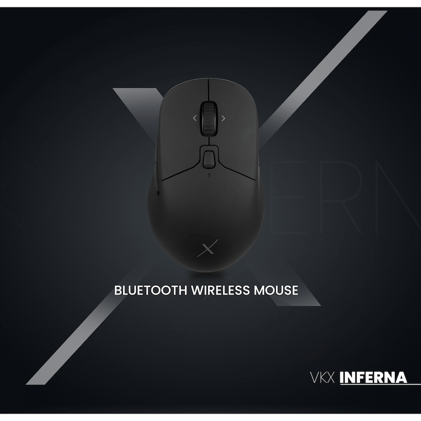 VolkanoX Inferna Bluetooth Wireless Mouse - Graphite - Image 10
