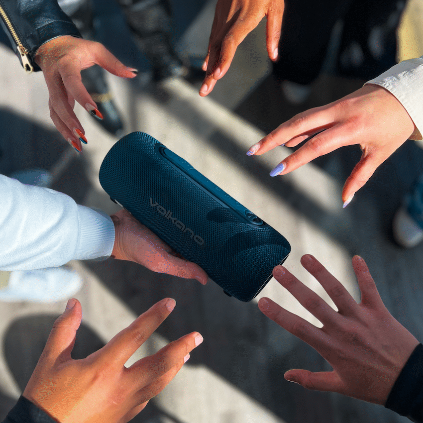 Volkano Mini Mamba 2.0 Series Bluetooth Speaker - Blue - Image 5