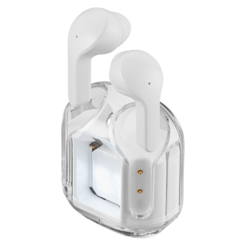 Volkano Crystalline Series TWS Earphone - White - Hardbox - Image 17